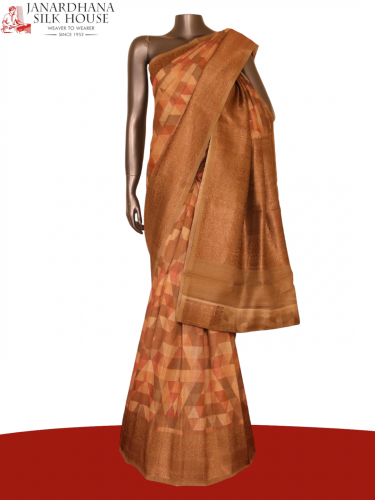 Designer Pure Tussar Silk Saree